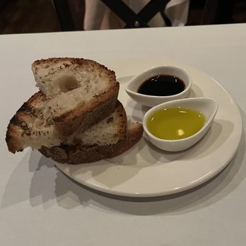 83 1/2 - Complimentary bread w/olive oil and balsamic vinaigrette - Italian Near Me - New York, New York