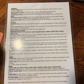 The Sevens Ale House - Menu - Pubs Near Me - Boston, Massachusetts The Sevens Ale House - Menu - Pubs Near Me - Boston, Massachusetts