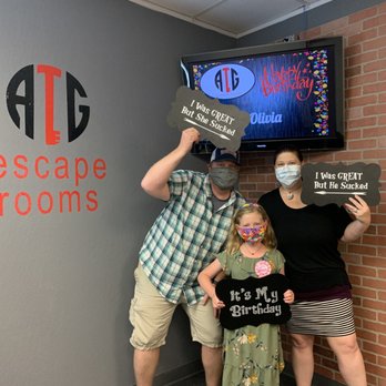 ATG Escape Rooms - We made it out with time to spare!!!! - Escape Games Near Me - Concord, California ATG Escape Rooms - We made it out with time to spare!!!! - Escape Games Near Me - Concord, California