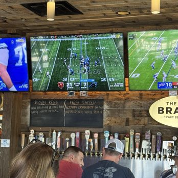 The Brass Tap - Plenty of TVs to watch football! - American Near Me - Roanoke, Texas The Brass Tap - Plenty of TVs to watch football! - American Near Me - Roanoke, Texas