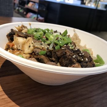 Original ChopShop - Grilled protein bowl spicy korean steak. - New American Near Me - Irving, Texas Original ChopShop - Grilled protein bowl spicy korean steak. - New American Near Me - Irving, Texas