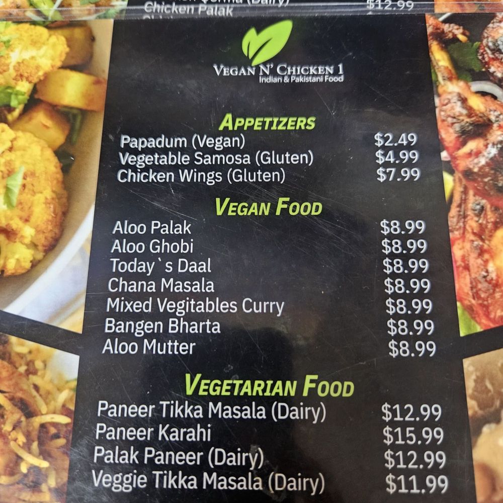 Vegan N’ Chicken 1 - Vegan menu - Pakistani Near Me - Berkeley, California Vegan N’ Chicken 1 - Vegan menu - Pakistani Near Me - Berkeley, California
