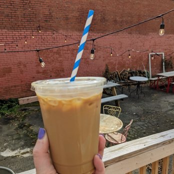 Perfect Lovers - Iced maple oat latte - Coffee & Tea Near Me - Durham, North Carolina