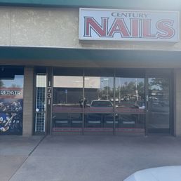Exterior outside entrance of Century Nail - =) - Fresno, California Exterior outside entrance of Century Nail - =) - Fresno, California