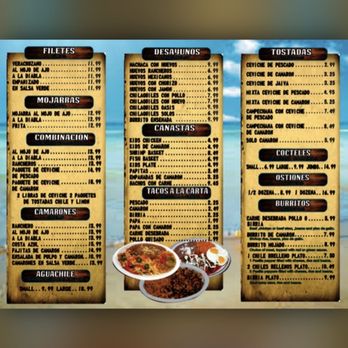 El Oasis Mariscos - Oasis current menu pricing - Mexican Near Me - La Puente, California El Oasis Mariscos - Oasis current menu pricing - Mexican Near Me - La Puente, California