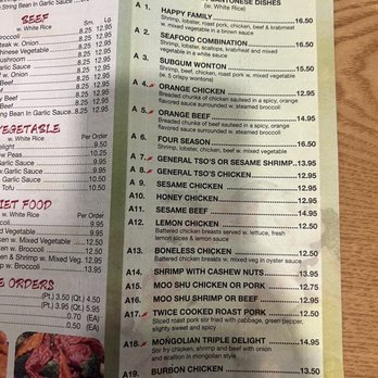 Bei Jing Chinese Restaurant - Menu - Szechuan Near Me - Murrells Inlet, South Carolina