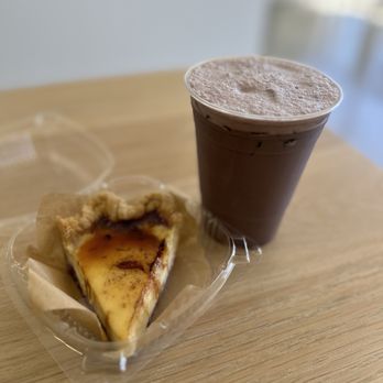 Seven Syllables Coffee - Ube egg pie and ube macapuno latte - Coffee Roasteries Near Me - Cerritos, California Seven Syllables Coffee - Ube egg pie and ube macapuno latte - Coffee Roasteries Near Me - Cerritos, California