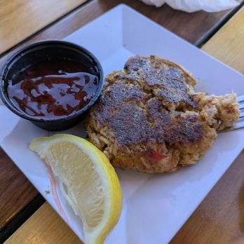Crabby's Oceanside - Crab Cake - Seafood Near Me - Daytona Beach, Florida