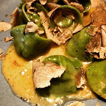 Rose Mary - SPINACH CAPPELLETTI scorzone summer truffle, brown butter, parmigiano - Italian Near Me - Chicago, Illinois Rose Mary - SPINACH CAPPELLETTI scorzone summer truffle, brown butter, parmigiano - Italian Near Me - Chicago, Illinois