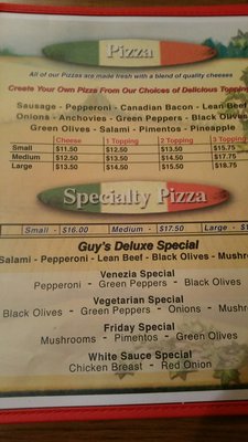 Menu photo 7 Guy's Italian Restaurant Banning, CA Menu photo 7 Guy's Italian Restaurant Banning, CA