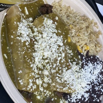 Spanglish Kitchen - Asada Enchiladas (2) - Mexican Near Me - Alhambra, California