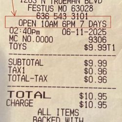 Planet Overstock - Hours and return policy