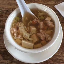 Egg flower soup Egg flower soup