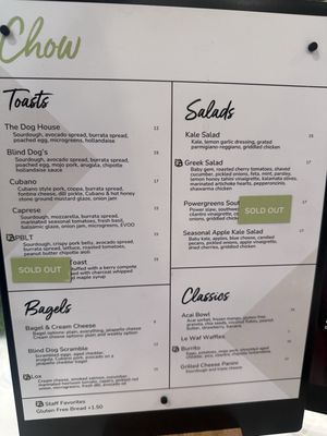 Menu photo 5 Blind Dog Coffee Lab Minden, NV