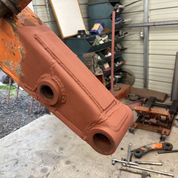 Metal Magic Welding - Repaired excavator boom - Metal Fabricators Near Me - Captain Cook, Hawaii Metal Magic Welding - Repaired excavator boom - Metal Fabricators Near Me - Captain Cook, Hawaii