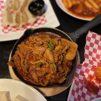 Okja K-Pub & Restaurant - Spicy pork bulgogi - Korean Near Me - Cary, North Carolina