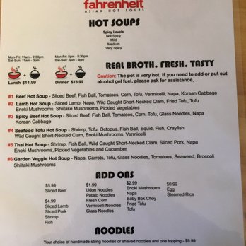Fahrenheit Asian - Menu - Asian Fusion Near Me - McLean, Virginia