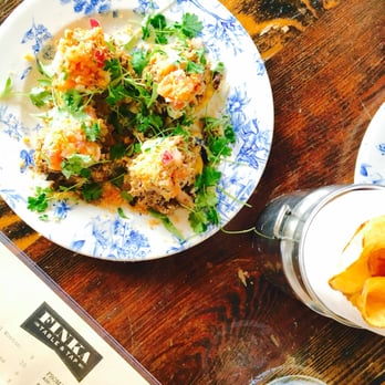 FINKA Table & Tap - Tostones with vaca frita - Asian Fusion Near Me - Miami, Florida