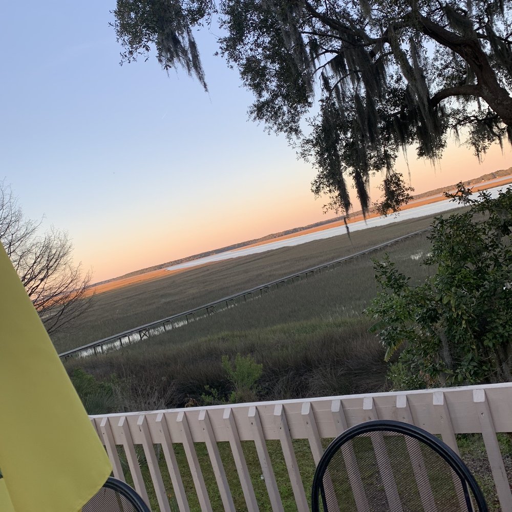 Sunbury Crab - Outside sitting area with an amazing view. - Seafood Near Me - Midway, Georgia Sunbury Crab - Outside sitting area with an amazing view. - Seafood Near Me - Midway, Georgia