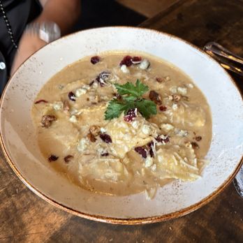 Ginos at the Point - Pear Ravioli - Steakhouses Near Me - Tacoma, Washington Ginos at the Point - Pear Ravioli - Steakhouses Near Me - Tacoma, Washington