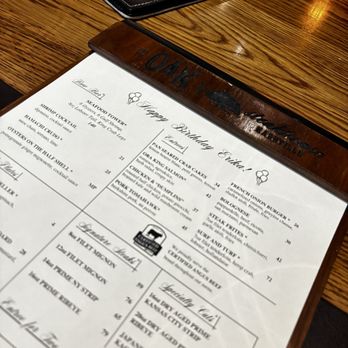 Oak Steakhouse - Steakhouses Near Me - Nashville, Tennessee Oak Steakhouse - Steakhouses Near Me - Nashville, Tennessee