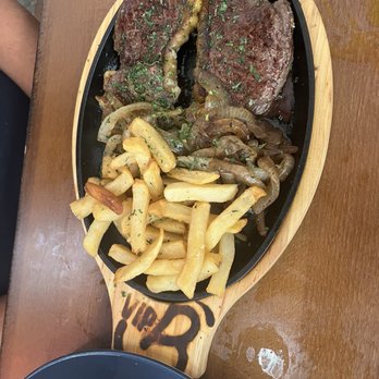 Boteco VIP - Picanha A Brasileira, which was what was recommended after the carnivore said no seafood to the server. - Bars Near Me - Myrtle Beach, South Carolina