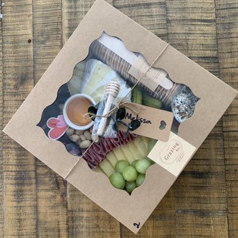 Grazing Box - San Diego - Medium Meat & Cheese Box - Caterers Near Me Grazing Box - San Diego - Medium Meat & Cheese Box - Caterers Near Me
