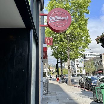 Milkbomb Ice Cream - Company sign - Ice Cream & Frozen Yogurt Near Me - Berkeley, California