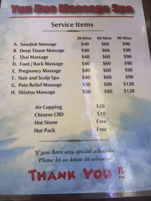 YUN DUO Massage Spa by null