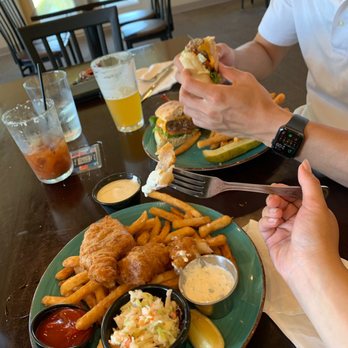 The Cove Restaurant - Cod/halibut Fish & Chip Basket, The Cove Burger - New American Near Me - Long Beach, Washington The Cove Restaurant - Cod/halibut Fish & Chip Basket, The Cove Burger - New American Near Me - Long Beach, Washington