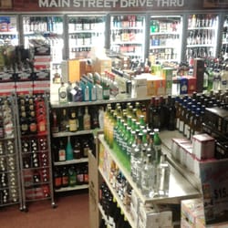 Main Street Drive Thru Liquor - Full Liquor Store - Drive Thru for coffee as well as liquor. open 7 days a week