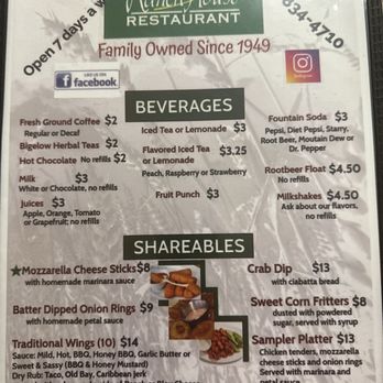 Ranch House Restaurant - menus - American Near Me - Duncannon, Pennsylvania Ranch House Restaurant - menus - American Near Me - Duncannon, Pennsylvania
