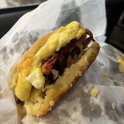 Tater Bread Cafe - Bacon, egg, and cheese biscuit