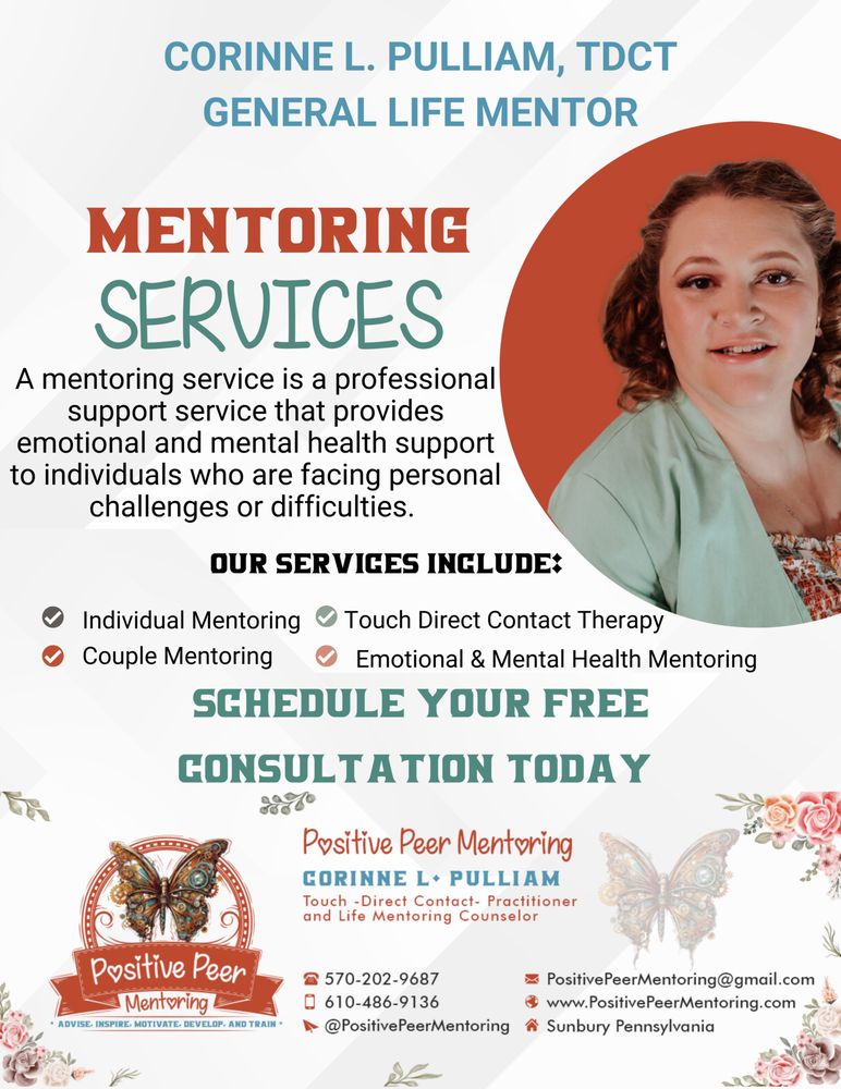 Positive Peer Mentoring - grief counselor in Sunbury, PA