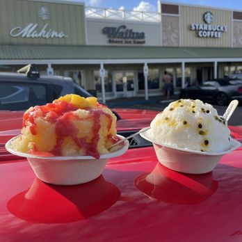 Wailua Shave Ice - strawberry mango and lilikoi - Shaved Ice Near Me - Kapaa, Hawaii Wailua Shave Ice - strawberry mango and lilikoi - Shaved Ice Near Me - Kapaa, Hawaii