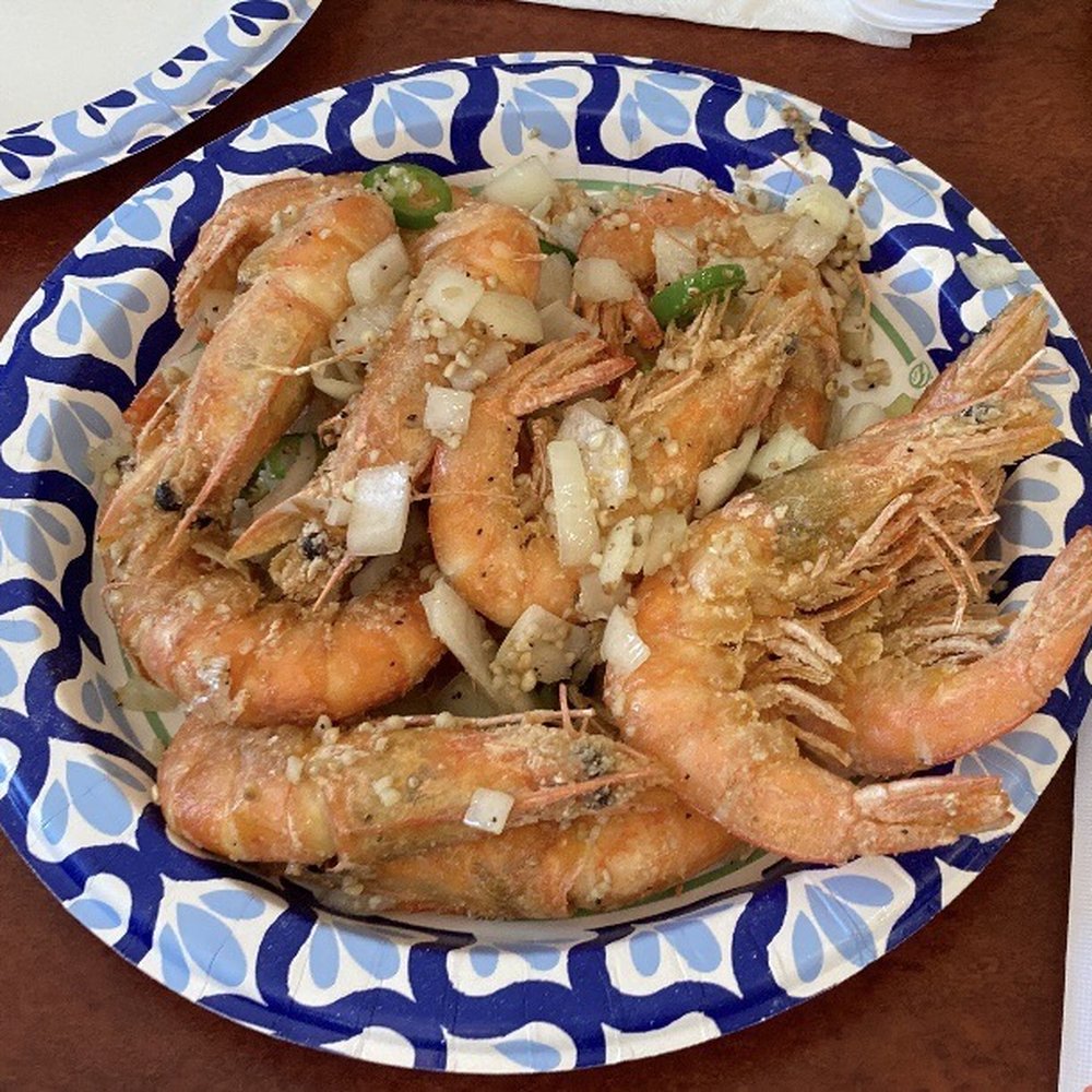 Uncle Henry - Salt & pepper shrimp with heads still attached. It is the best way to order this dish, because the it is full of flavors! - Asian Fusion Near Me - Denver, Colorado Uncle Henry - Salt & pepper shrimp with heads still attached. It is the best way to order this dish, because the it is full of flavors! - Asian Fusion Near Me - Denver, Colorado