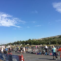 Bike rack area