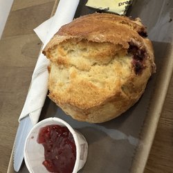 Olive Cafe & Deli - Raspberry scone
