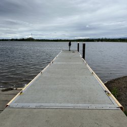 Big Lake Boat Rental - Boat dock at south state park.