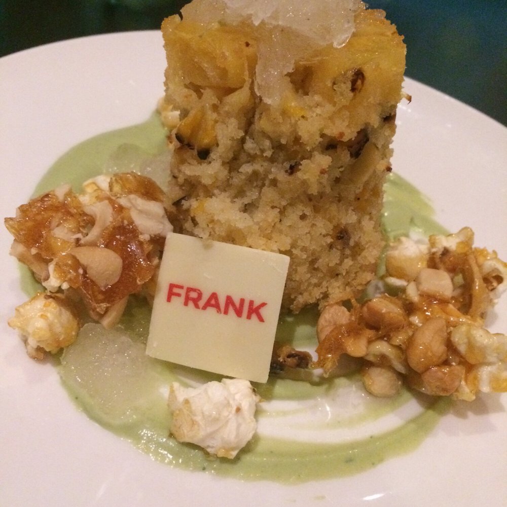 AGO Bistro - Pineapple corn bread, popcorn, matcha tea creme - Canadian (New) Near Me - Toronto, Ontario AGO Bistro - Pineapple corn bread, popcorn, matcha tea creme - Canadian (New) Near Me - Toronto, Ontario