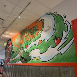 Jeremiah's Italian Ice - Jeremiah's Mural Inside Restaurant