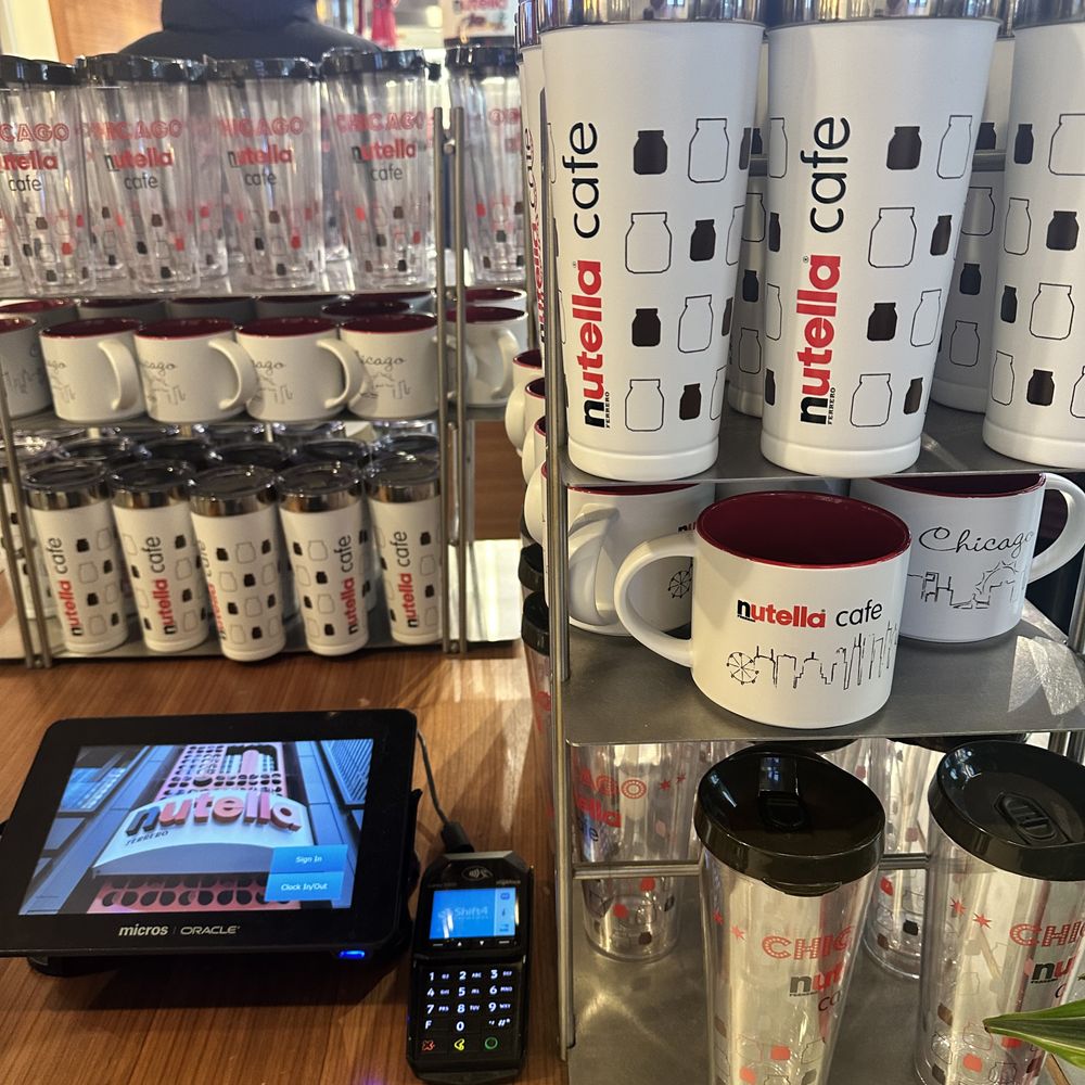Nutella Cafe - Merch - Desserts Near Me - Chicago, Illinois Nutella Cafe - Merch - Desserts Near Me - Chicago, Illinois