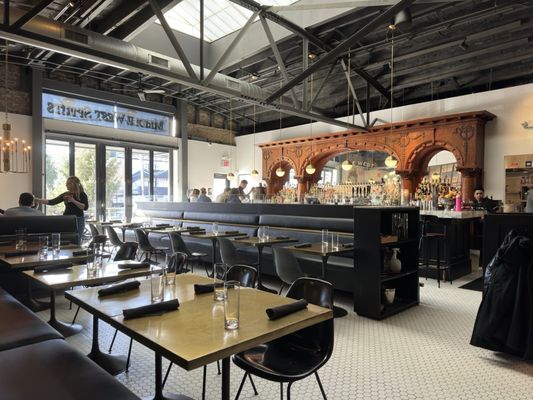 Service Bar at Middle West Spirits Distillery by null
