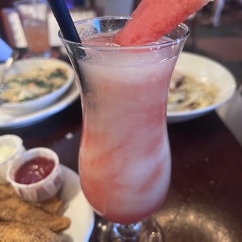 Pappadeaux Seafood Kitchen - Watermelon margarita - Seafood Near Me - Houston, Texas