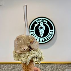 Sorbettino - Tiramisu and Pistachio