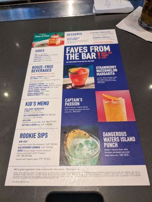 Menu photo 6 Dave & Buster's Westminster Westminster, CO