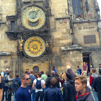 Sandeman's New Prague Tours - Filip by the clock who has the best impersonation of the 4 symbols. - Tours Near Me - Prague, Puerto Rico