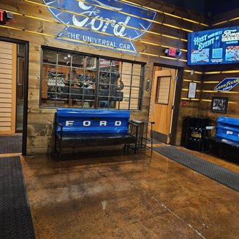 Ford's Garage Dearborn - Inside - Burgers Near Me - Dearborn, Michigan Ford's Garage Dearborn - Inside - Burgers Near Me - Dearborn, Michigan