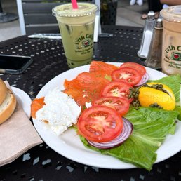 Eggs Benedict Canyon with Smoked Salmon