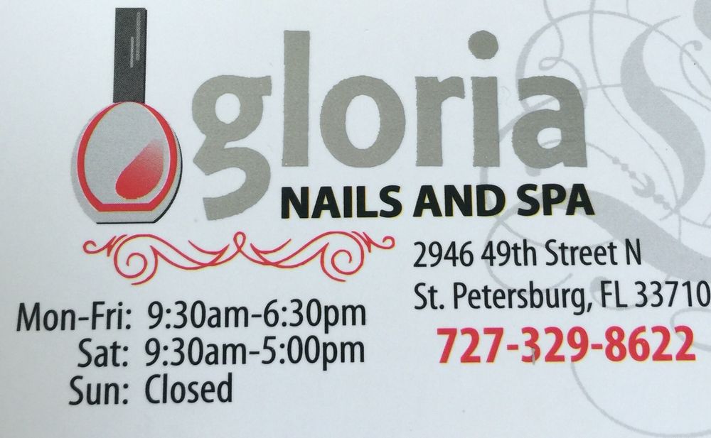 Gloria Nails & Spa Logo